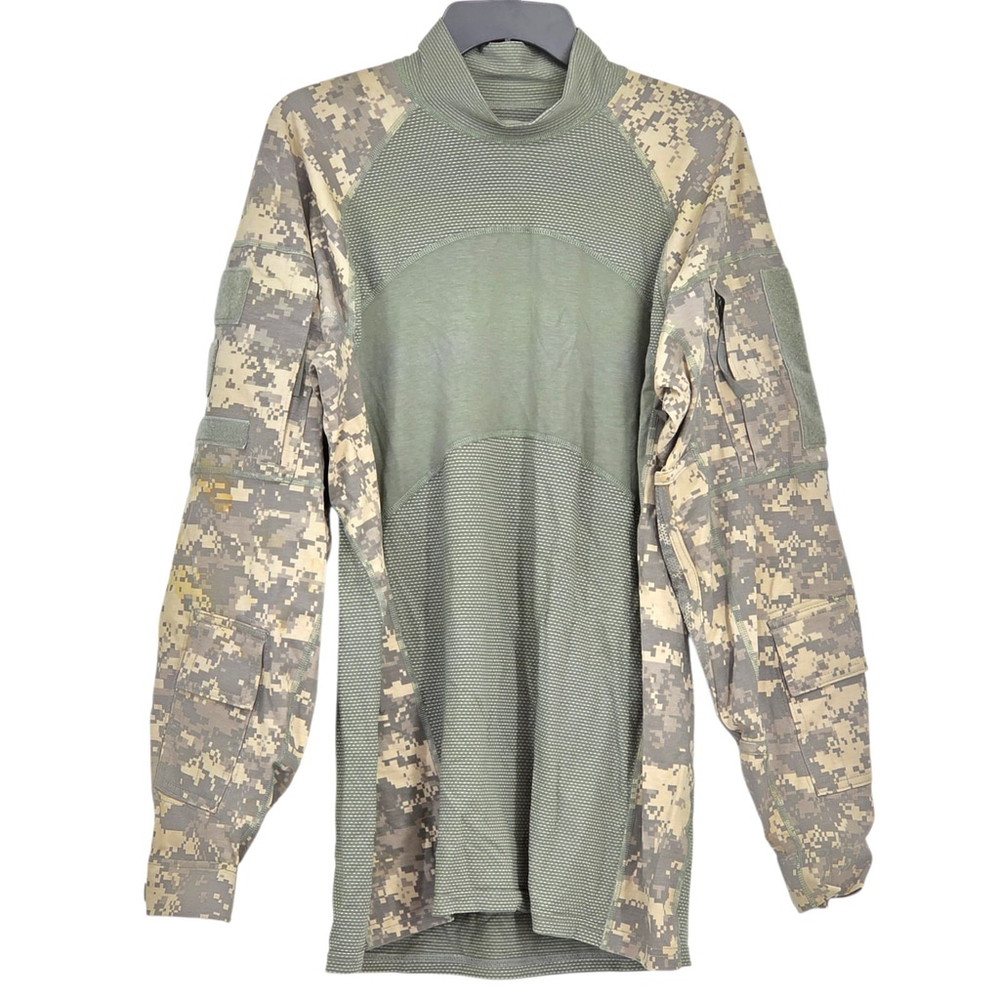 Military US Army Combat Shirt Men XL ACU Camo Flame Resistant Tactical